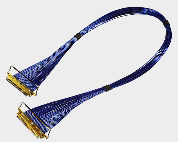 82663-100B-01-D极细同轴线束